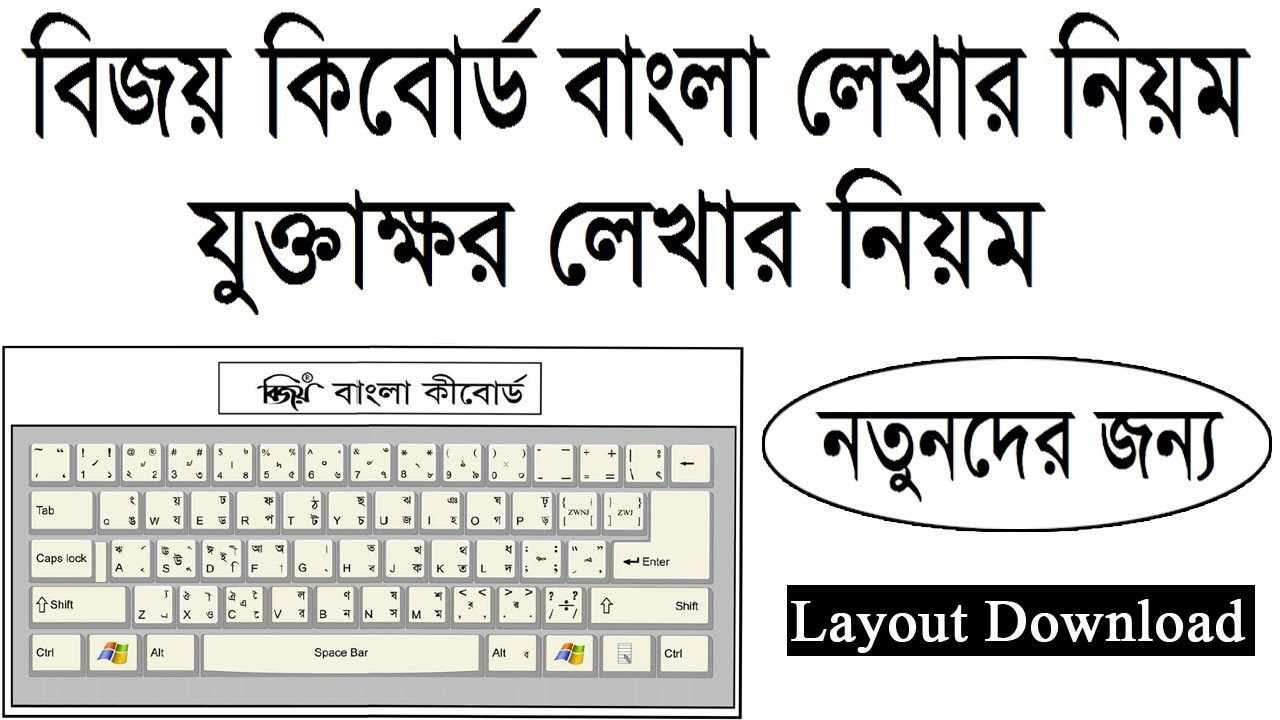 bijoy bayanno keyboard layout pdf download